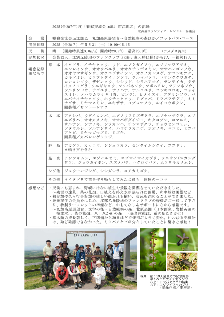 20250531_Report_ebeotsuのサムネイル