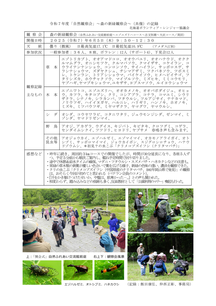 20250605_Report_morinoshinryokuのサムネイル